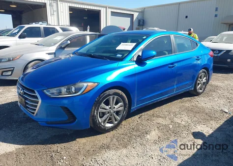 2017 Hyundai Elantra Se z USA, uszkodzony, nr VIN 5NPD84LF6HH118490